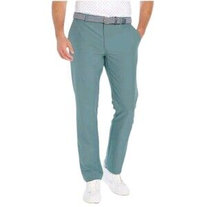 Greg Norman Men's 34x29 Luxe Performance Stretch Pants ML75 Flex Waistband Green